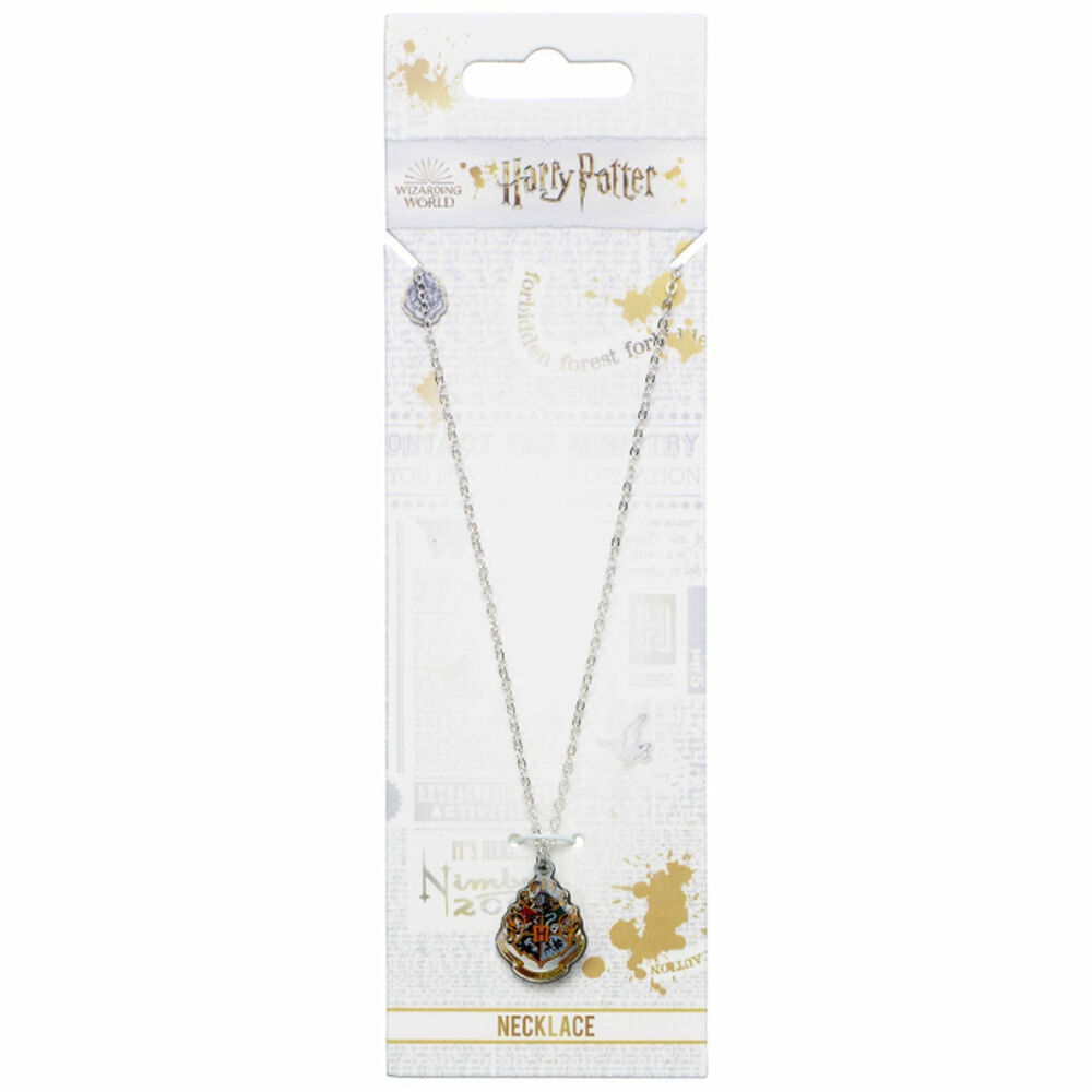 Колие Harry Potter Hogwarts Crest The Carat Shop 1