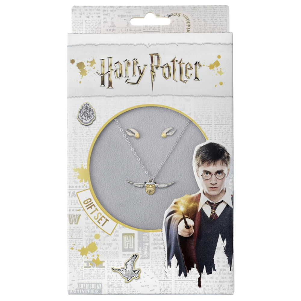 Колие и обеци Harry Potter Golden Snitch The Carat Shop 1
