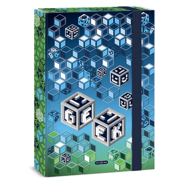 Кутия с ластик А4 Ars Una Geek (5539) 1