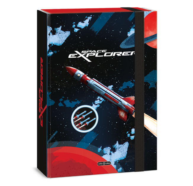 Кутия с ластик А4 Ars Una Space explorer (5552) 1