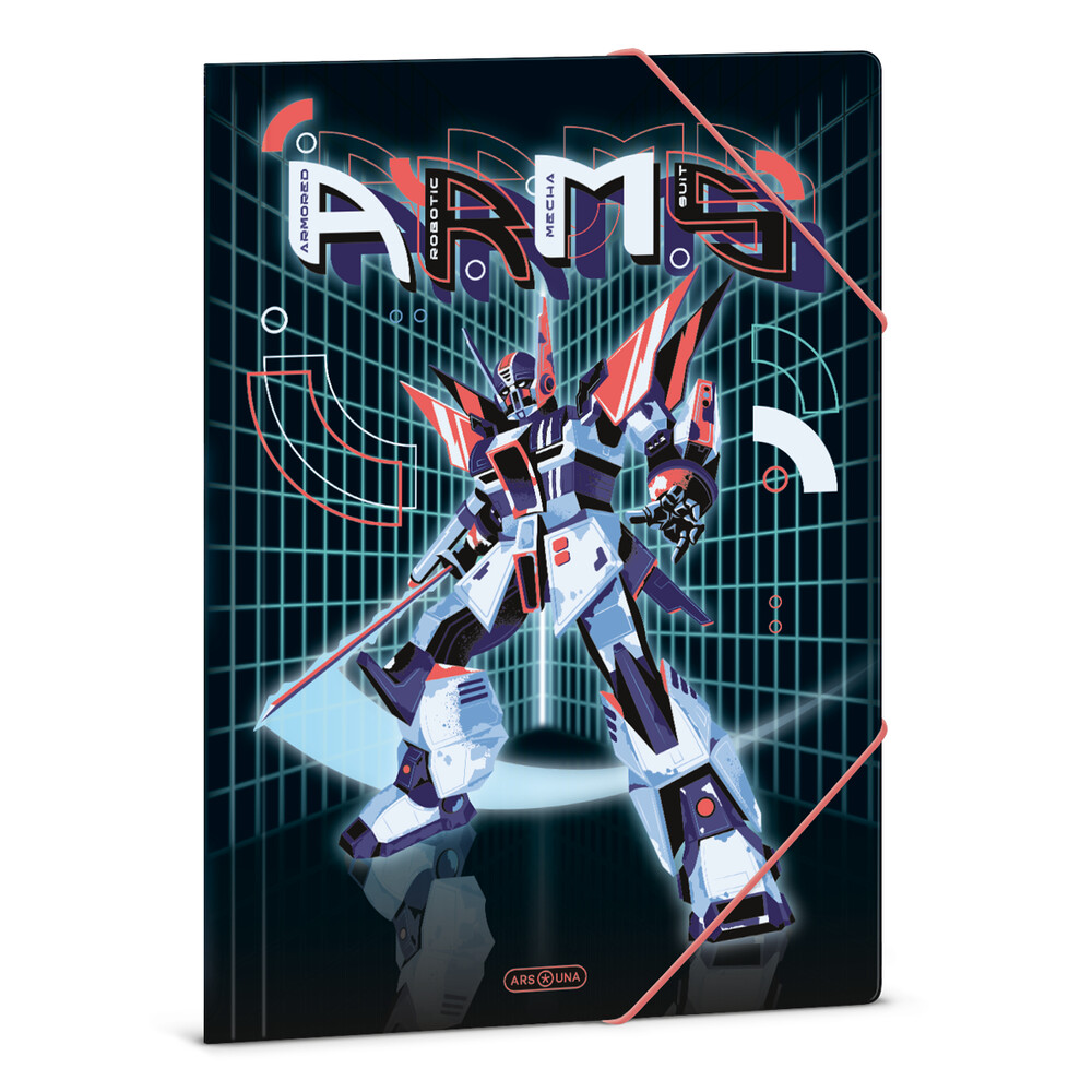 Папка с ластик A4 Ars Una A.R.M.S. (5536) 1