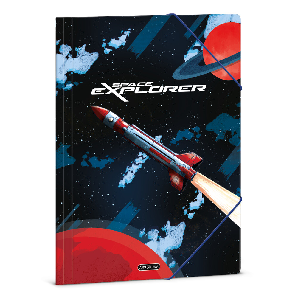 Папка с ластик A4 Ars Una Space explorer (5552) 1