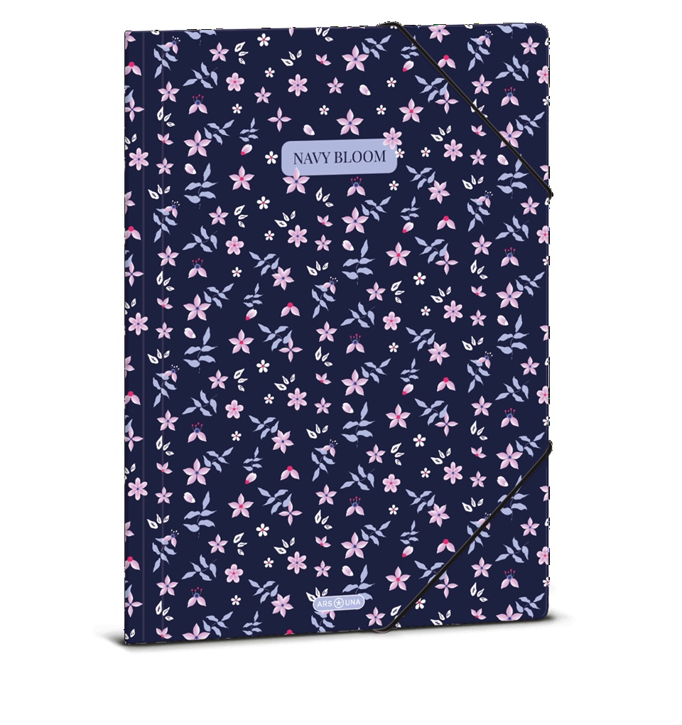 Папка с ластик Navy bloom (5561) Ars Una 1