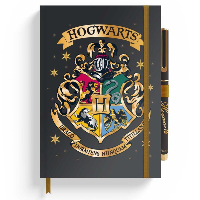 Комплект Harry Potter Hogwarts тефтер и химикал 1