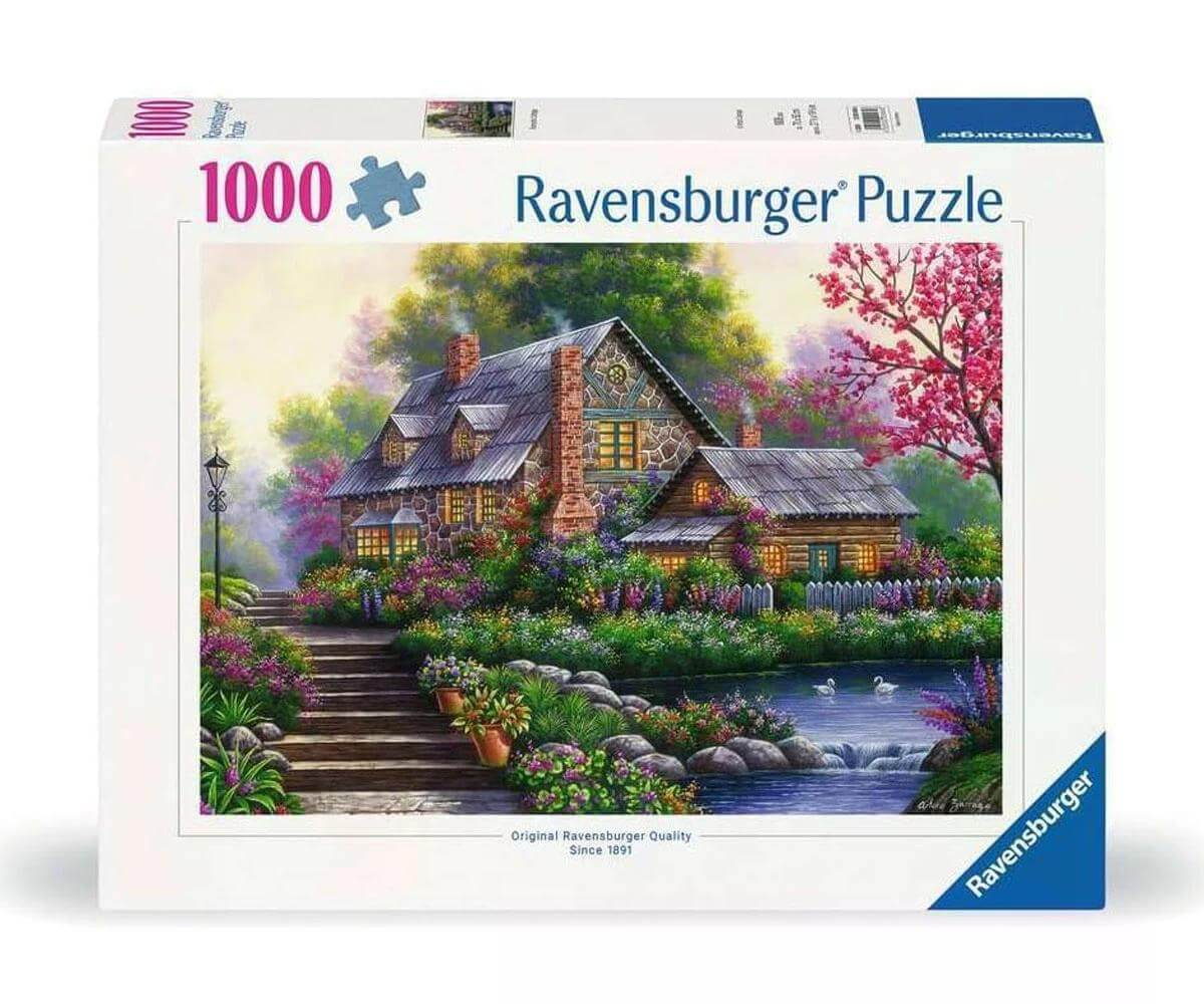 Ravensburger - Пъзел 1000 eл. - Романтична вила 1