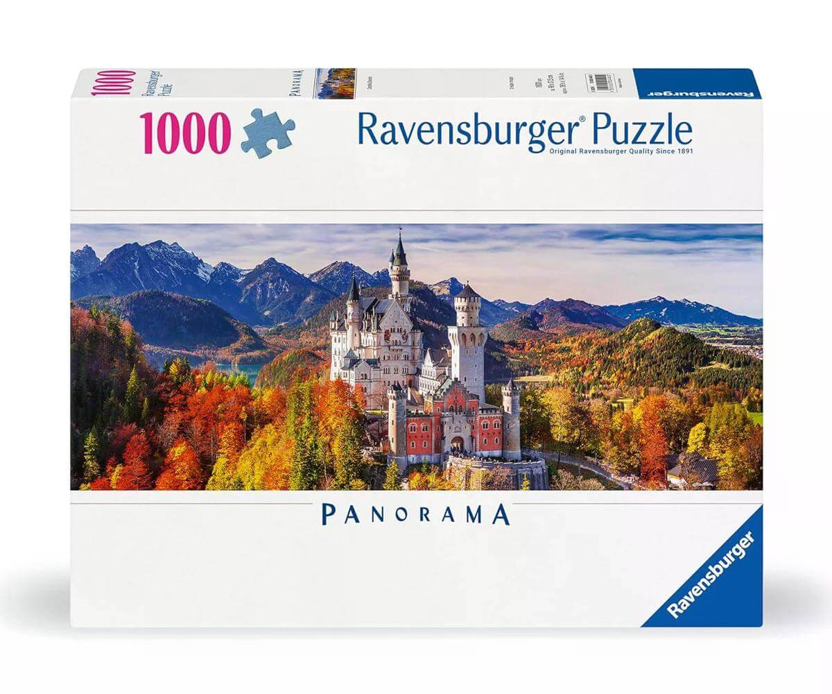 Ravensburger - Пъзел 1000 ел. - Замъкът Нойшванщайн, Бавария 1
