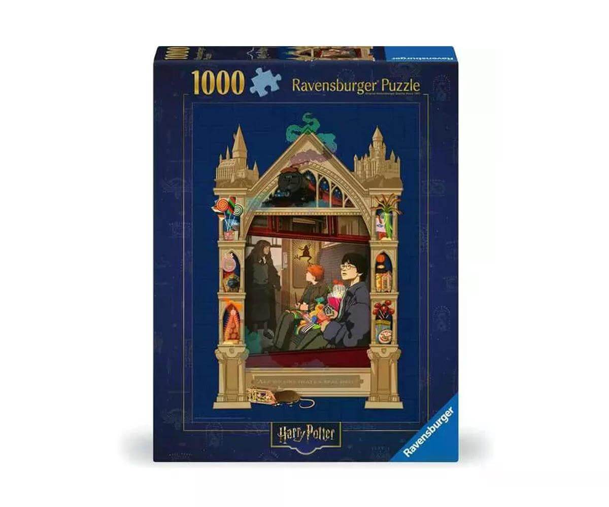 Ravensburger пъзел Хари Потър по пътя към Хогуортс 1000 части 1