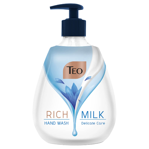 Течен Сапун TEO MILK RICH Delicate Rose 400мл 1