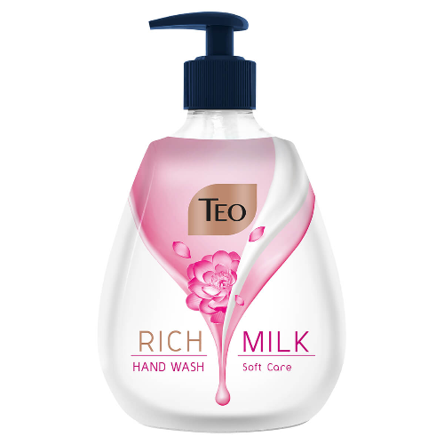 Течен Сапун TEO MILK RICH Pure Camellia 400мл 1
