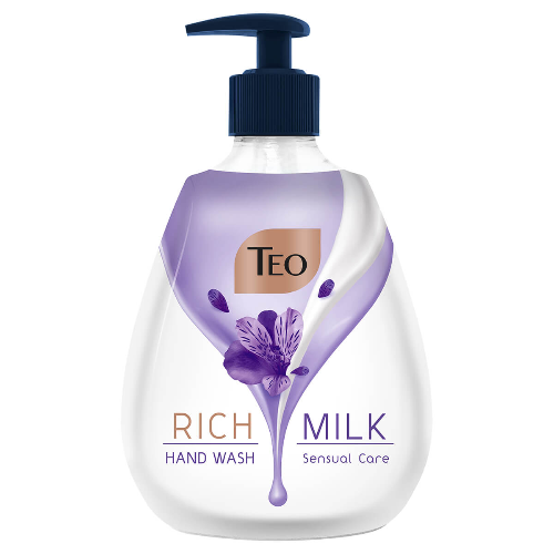 Течен Сапун TEO MILK RICH Sensual Dahlia 400мл 1