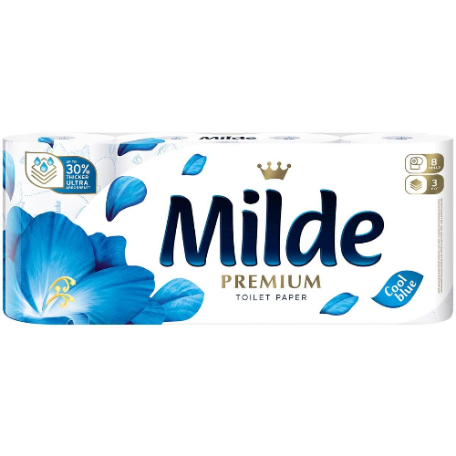 Тоалетна Хартия MILDE Cool Blue 8бр 1