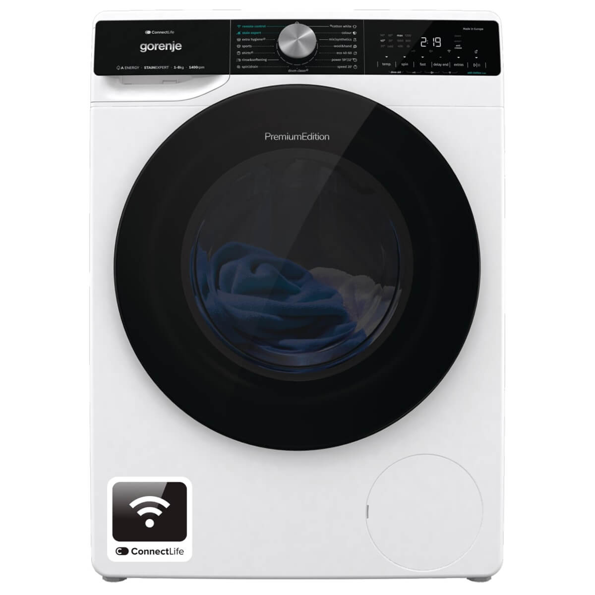 Перална машина GORENJE WNS84A2TWIFI