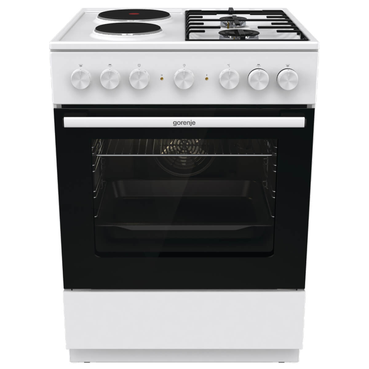Комбинирана готварска печка Gorenje GK6B41WF 1