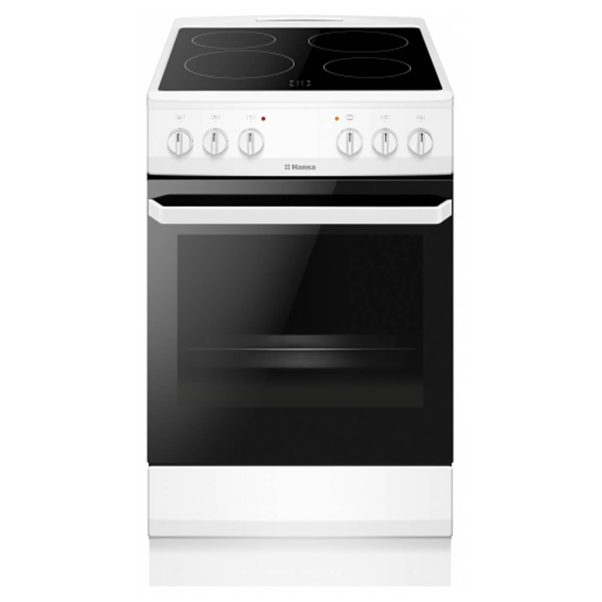 Готварска печка Hansa FCCW580009 със стъклокерамичен плот 1