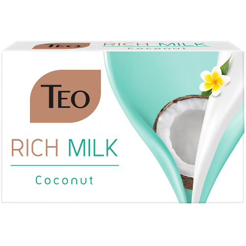 Сапун ТЕО MILK RICH Coconut 90гр 1