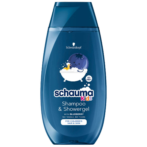 Шампоан и Душ Гел SCHAUMA KIDS за Момчета 250мл 1