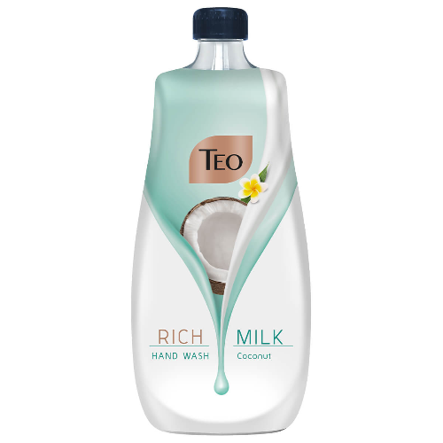 Течен Сапун Пълнител TEO MILK RICH Кокос 800мл 1