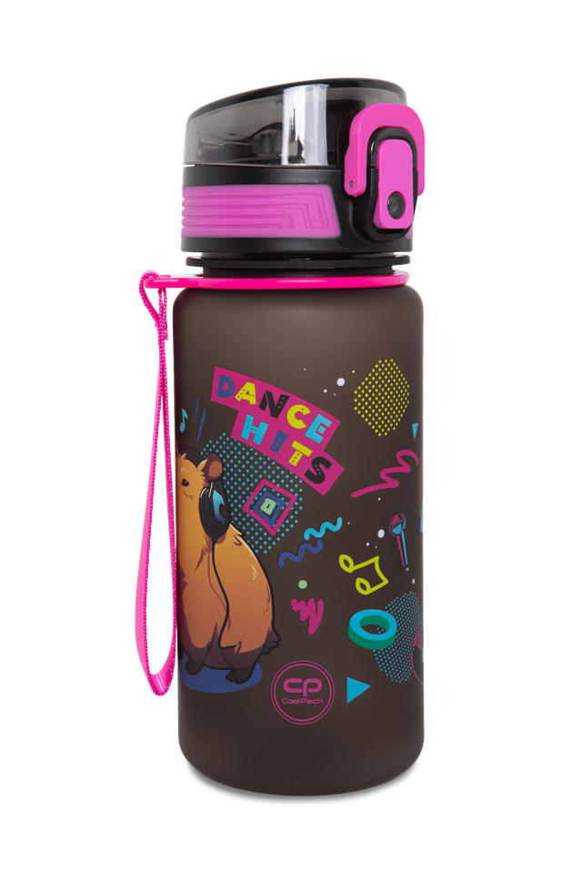 Бутилка за вода COOLPACK - Brisk 400ml - CAPYBARA MUSIC 1