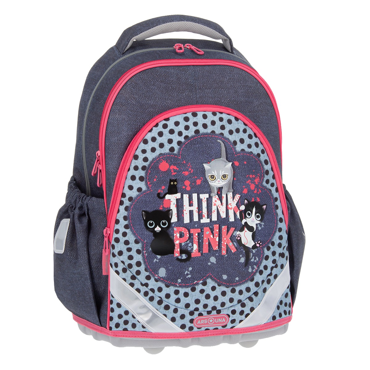 Ученическа раница Ars Una - Anatomy - Think-Pink 1