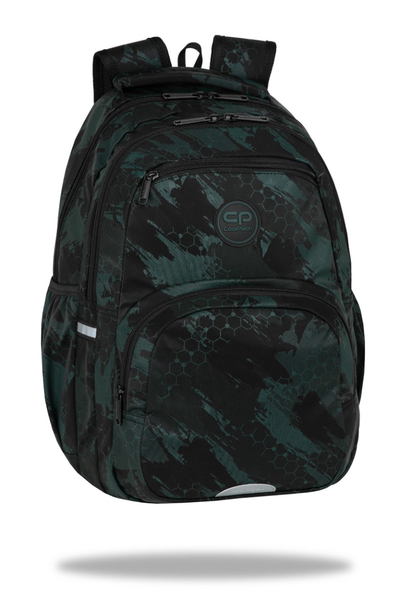 Ученическа раница Coolpack - Pick - Kick Technic Green 1