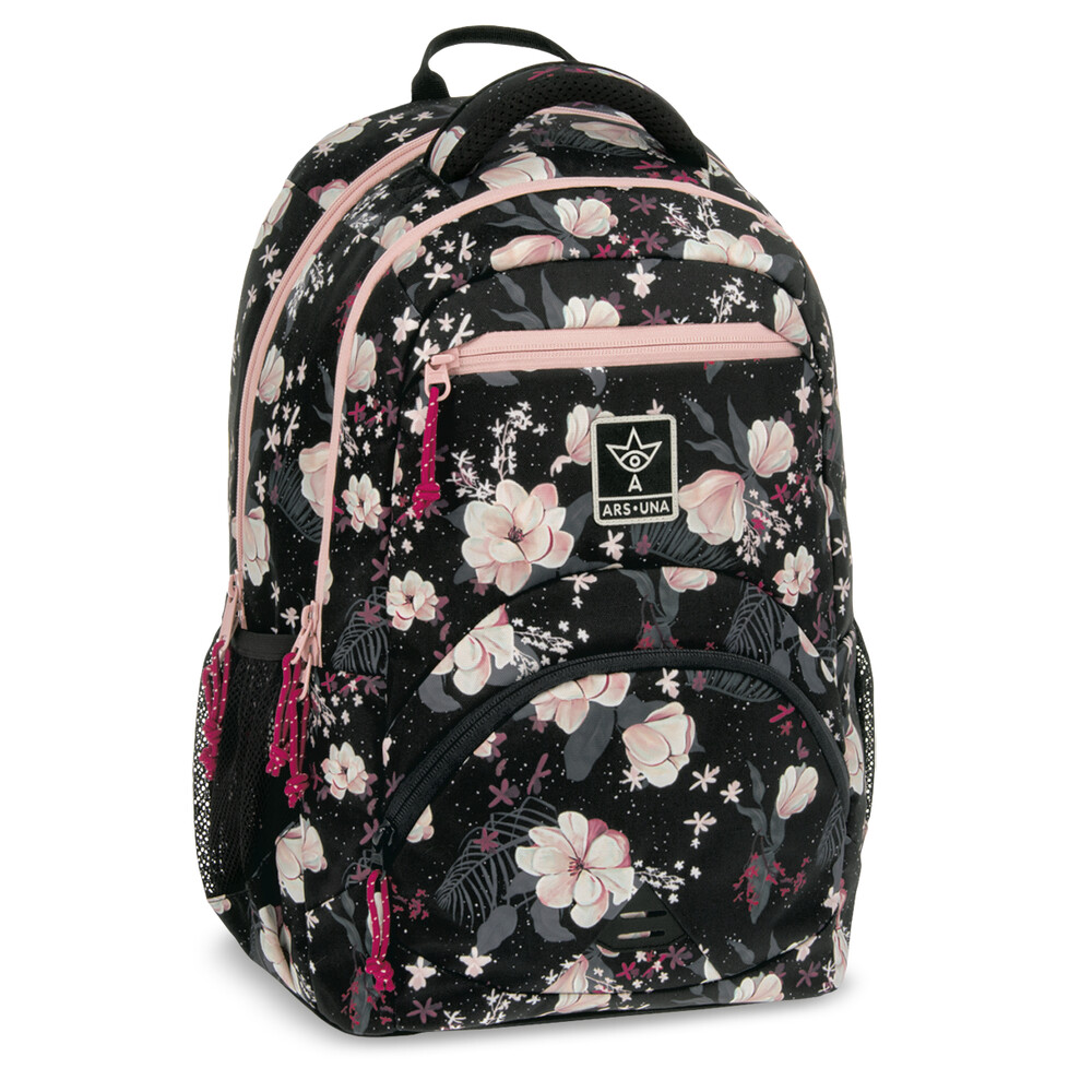 Ученическа раница Ergo 27l Flowery Black (5374) 1