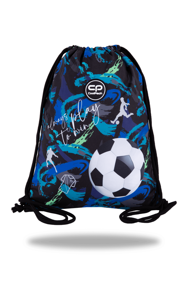 Спортна торба Coolpack - Vert Basic - FOOTBALL NAVY 1