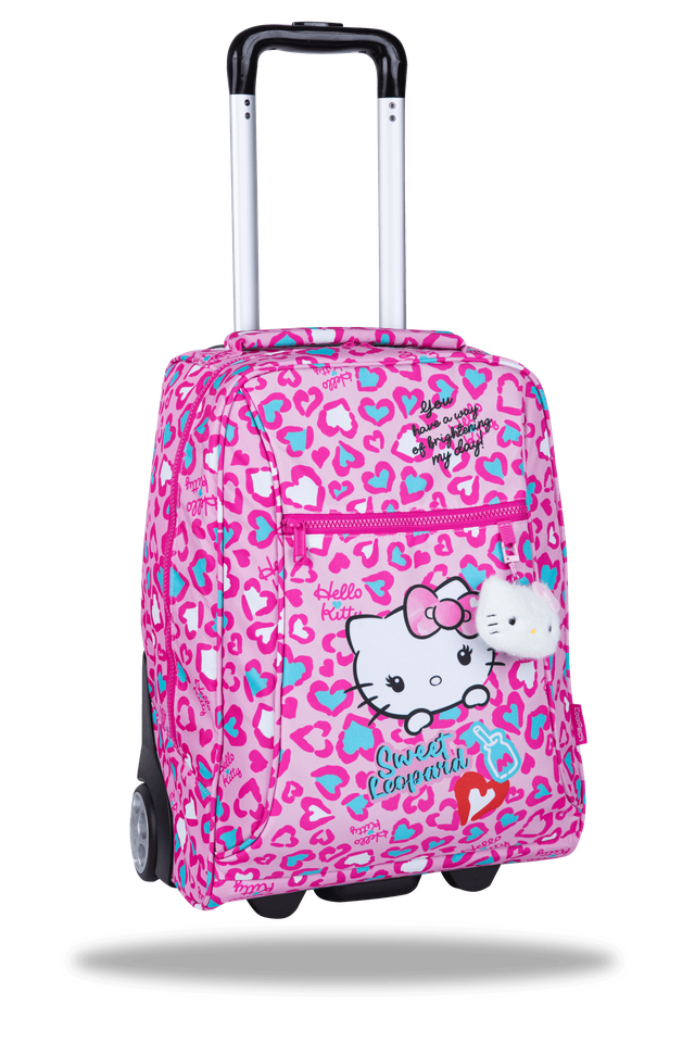 Ученическа раница на колела Coolpack - Compact - Hello Kitty Pink 1