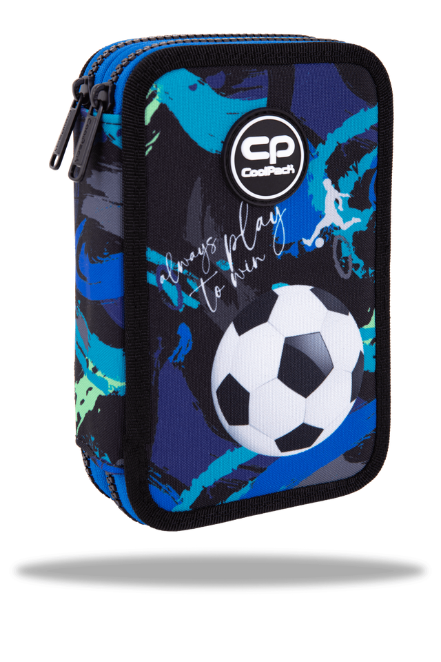 Ученически несесер с пособия COOLPACK - JUMPER 2 - FOOTBALL NAVY 1