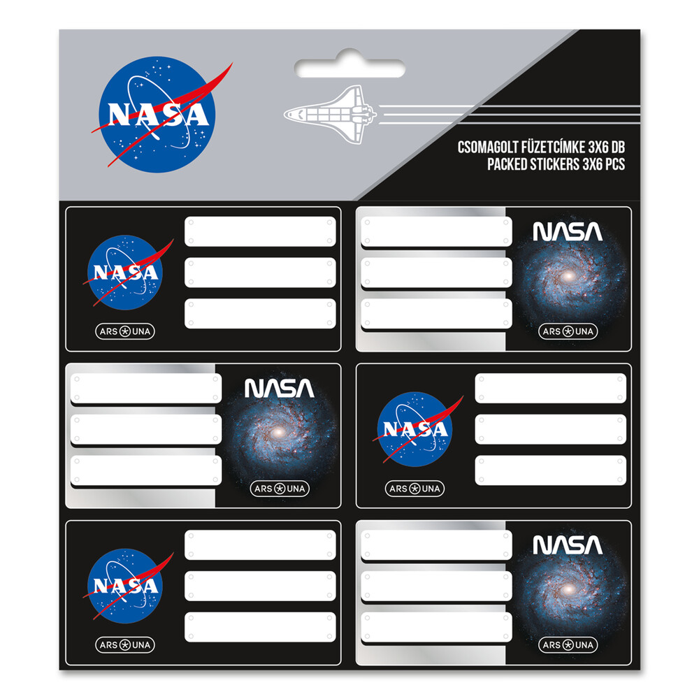 Ученически етикети Ars Una NASA  (5562) 1