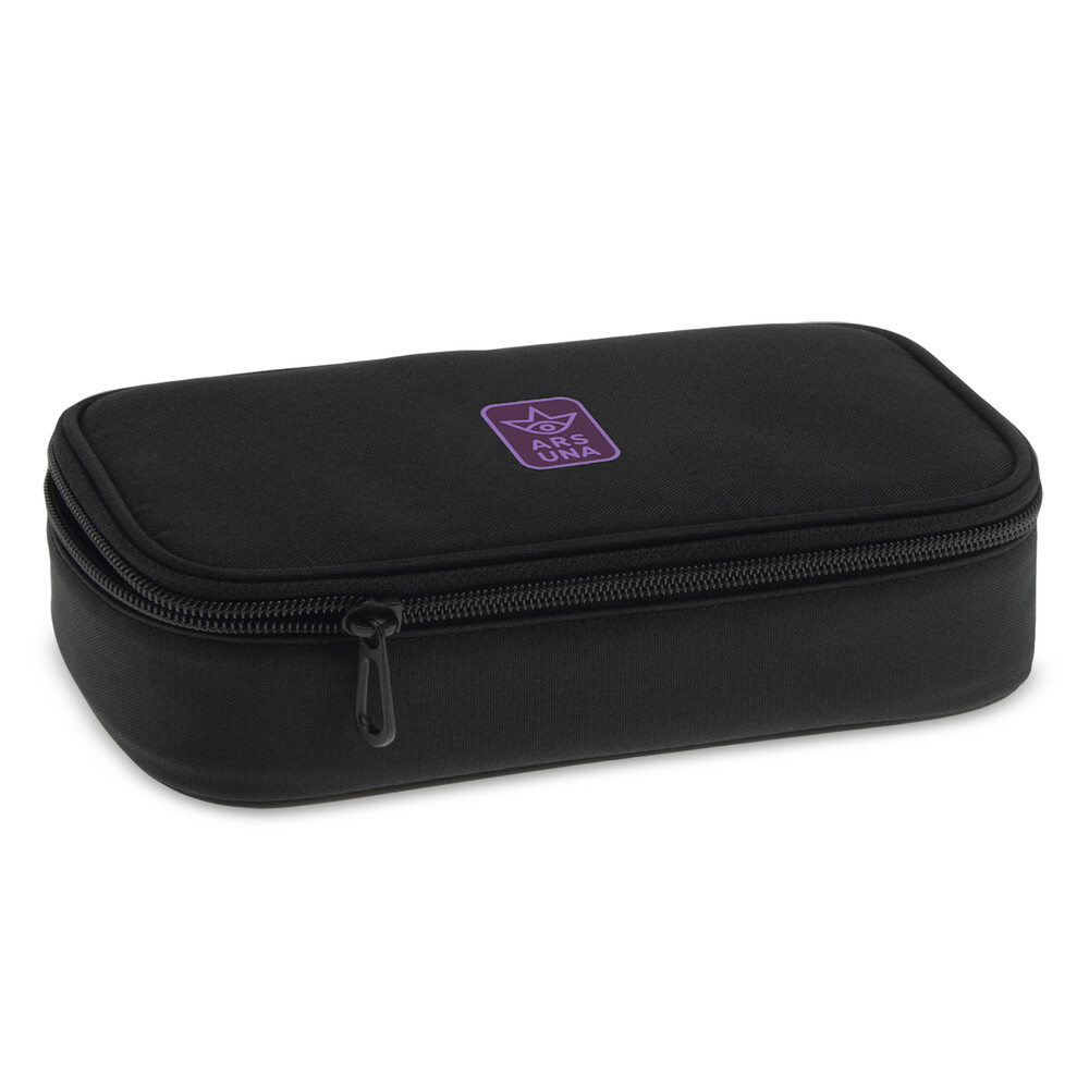Голям объл несесер Ars Una Girl Black-Violet Cordura 1