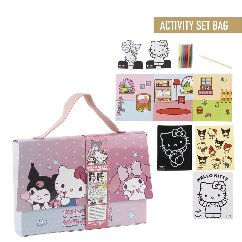Hello Kitty and Friends комплект за оцветяване 1