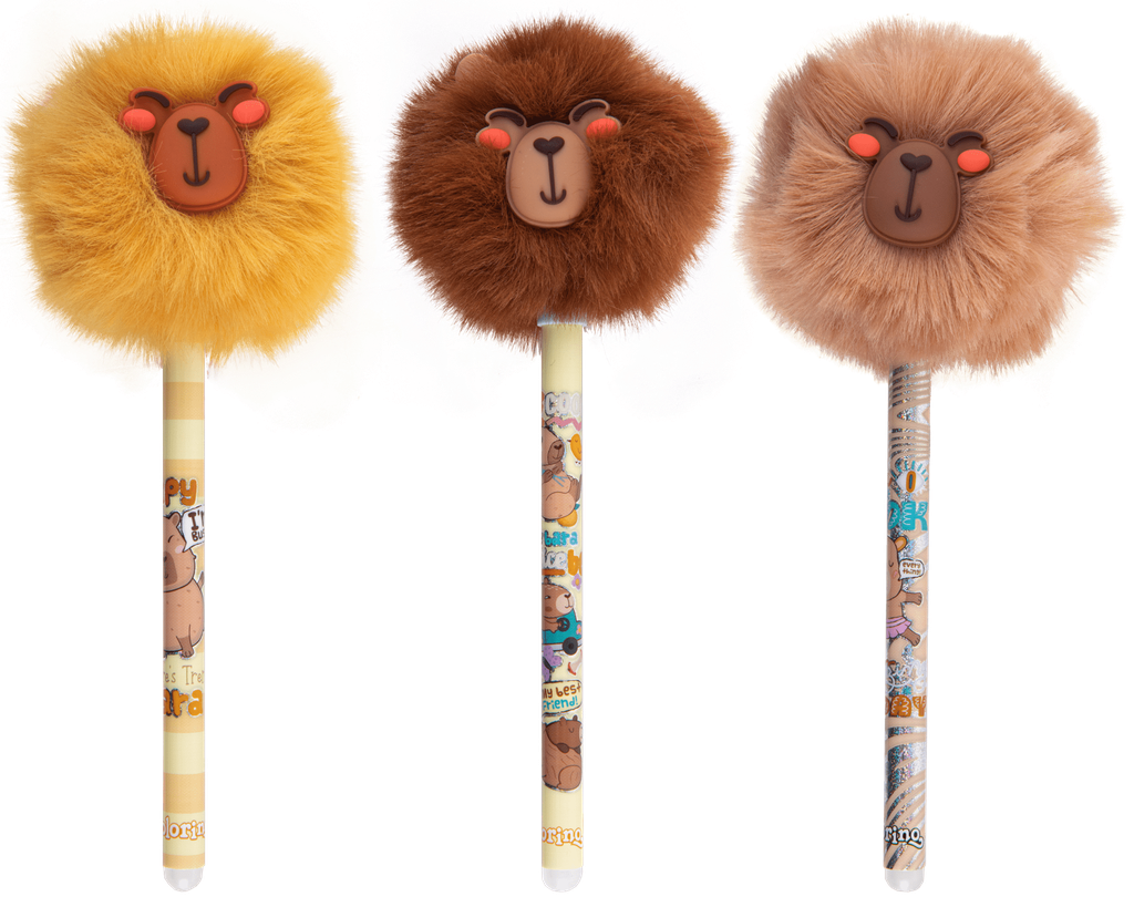 Химикал с гума Colorino POM POM Capybara 1