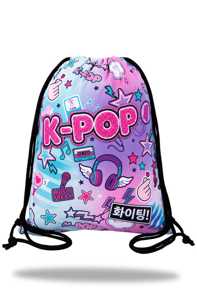Спортна торба - K-POP BRIGHT - VERT - COOLPACK 1