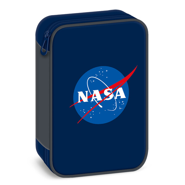 Ученически несесер с един цип на две нива NASA (5554) 1