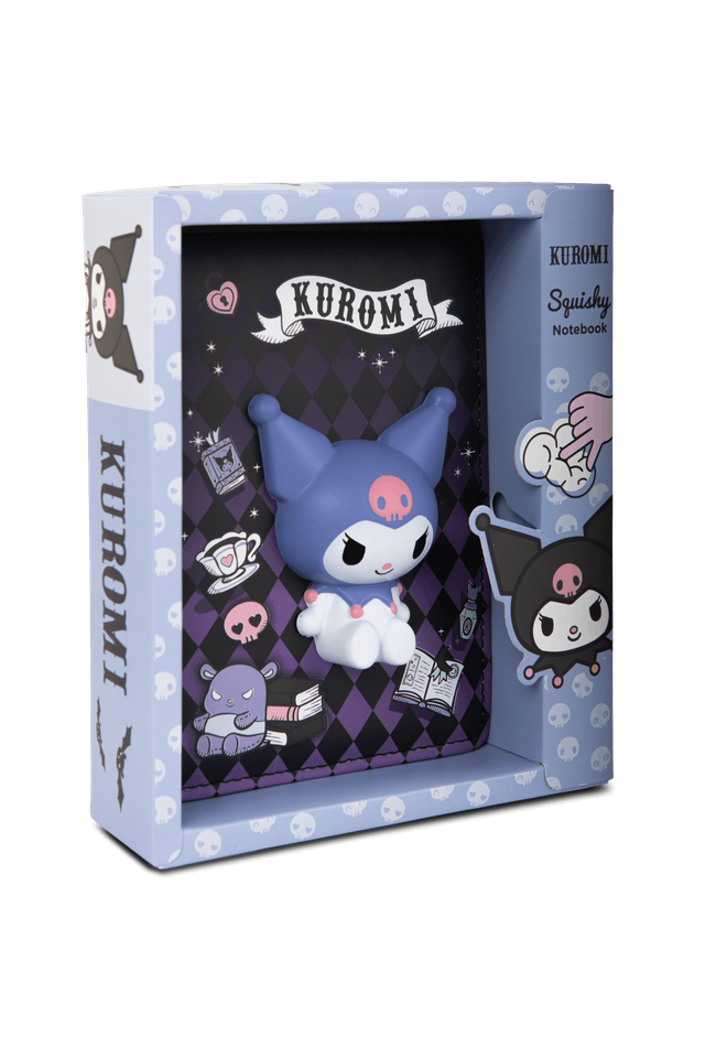 B6 Squishy тефтер 100 л. Kuromi_1 1