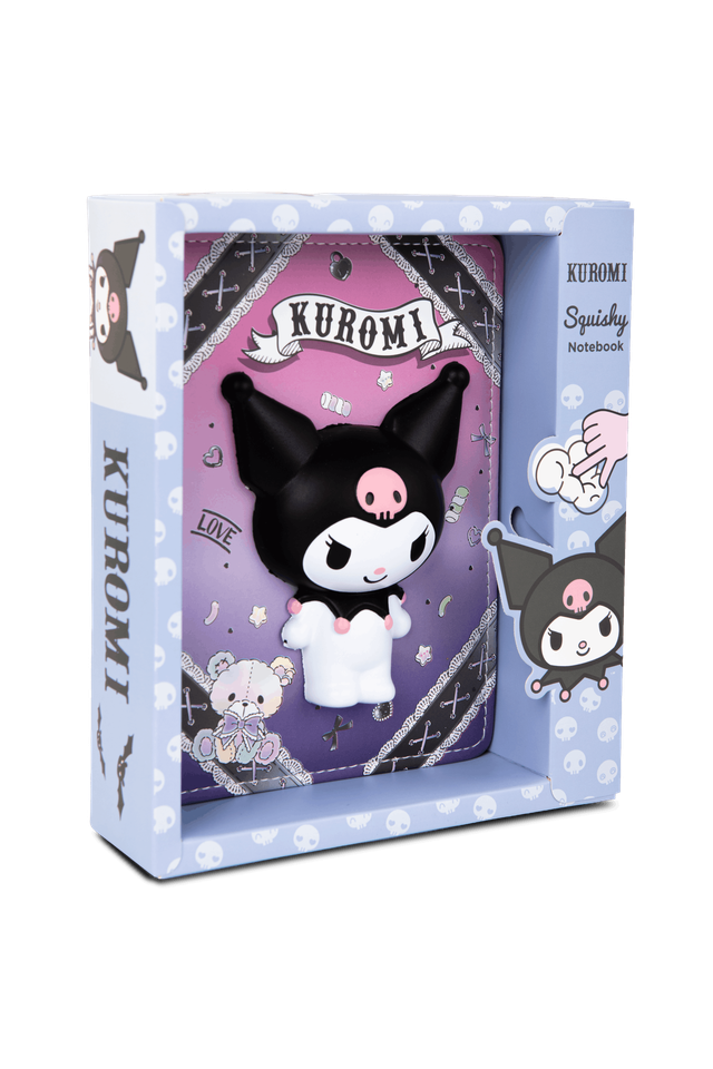 B6 Squishy тефтер 100 л. Kuromi_2 1