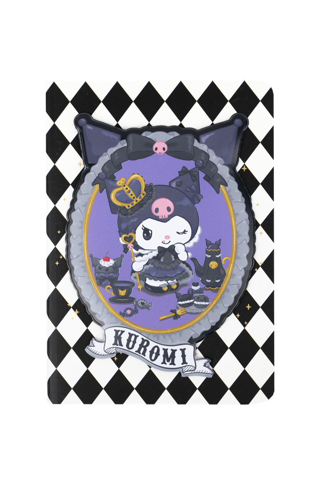 Бележник A6 Kuromi с 3D декорация, 32 листа 1