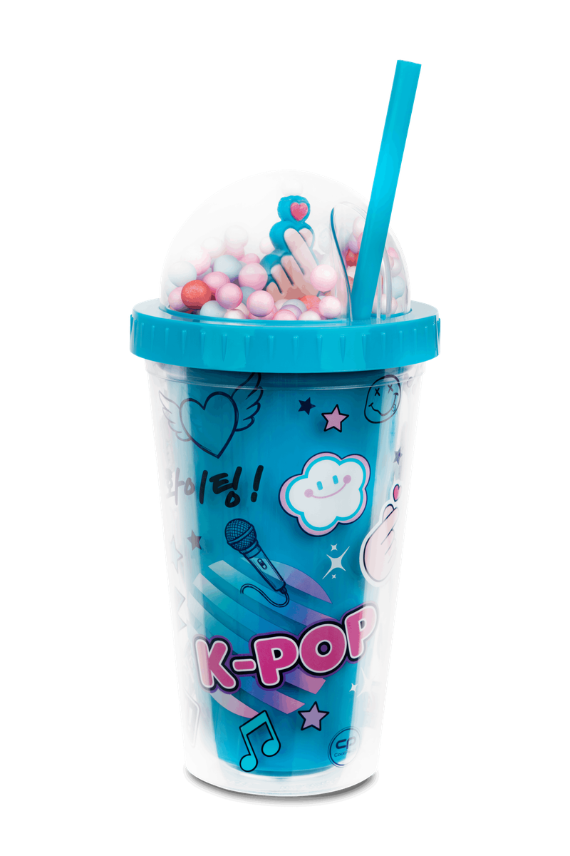 Чаша със сламка 450 ML COOLPACK - K-POP BRIGHT 1