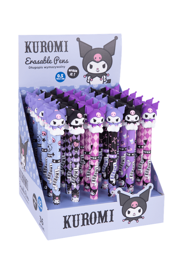 Химикал с гума дисплей 36 бр. Colorino Kuromi 1