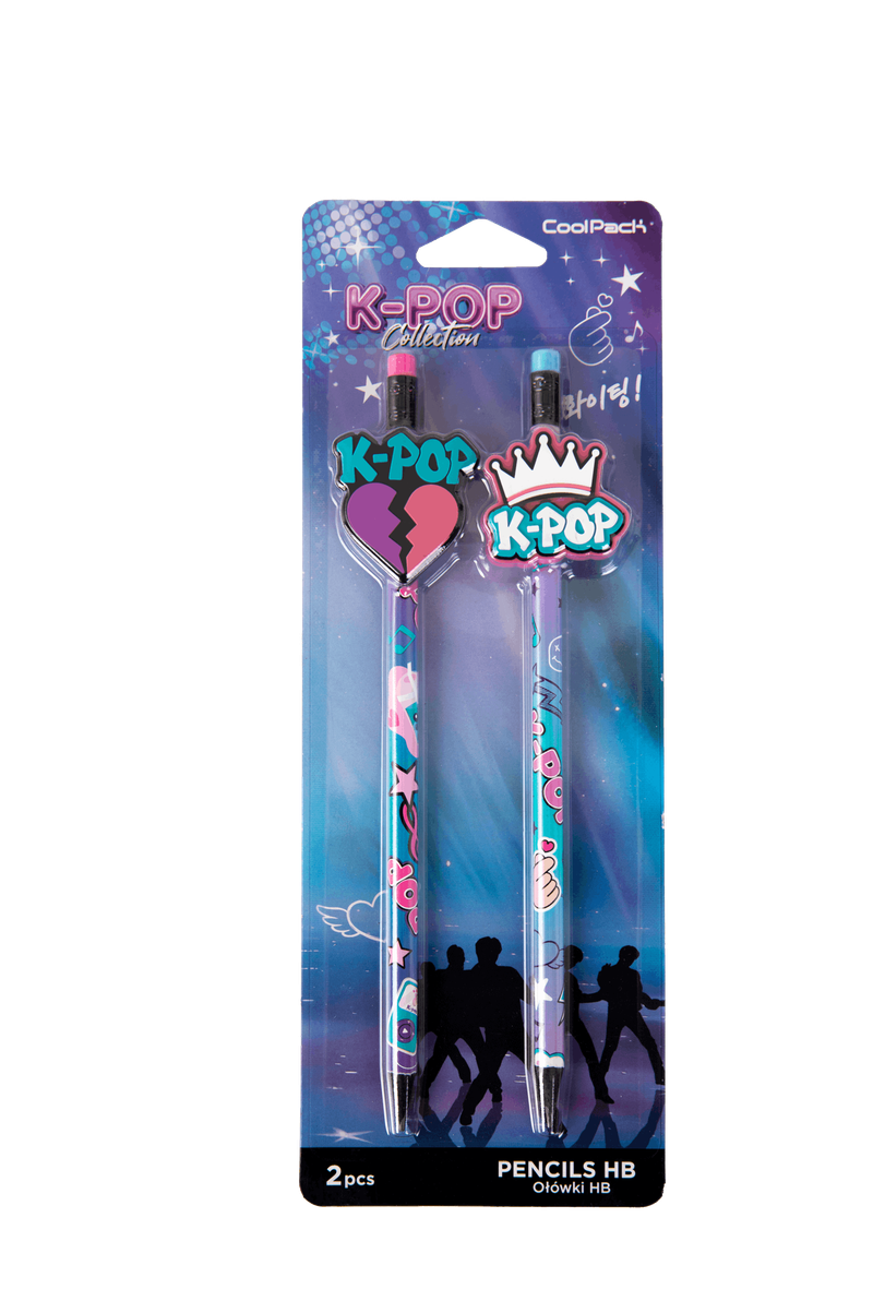 Молив HB с гума COOLPACK K-POP DARK 1