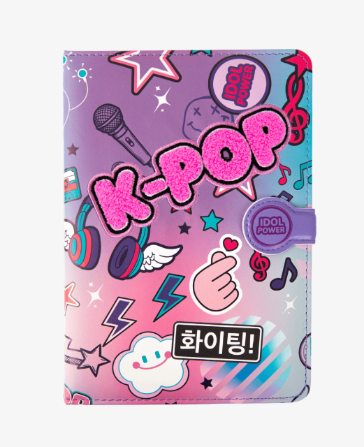 Тефтер А5 с магнитно закопчаване COOLPACK K-POP BRIGHT 1