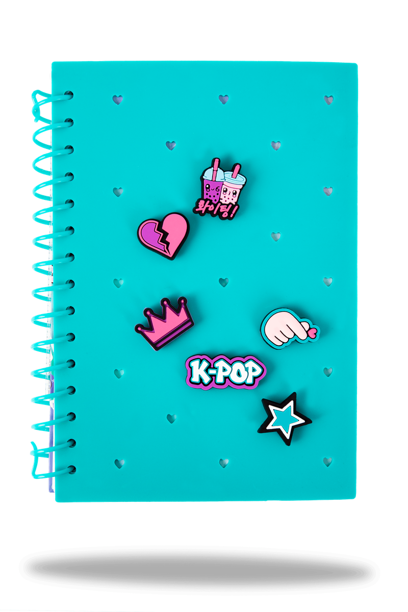 Тетрадка A5 с малки квадратчета - Coolpack - K-POP BRIGHT 1