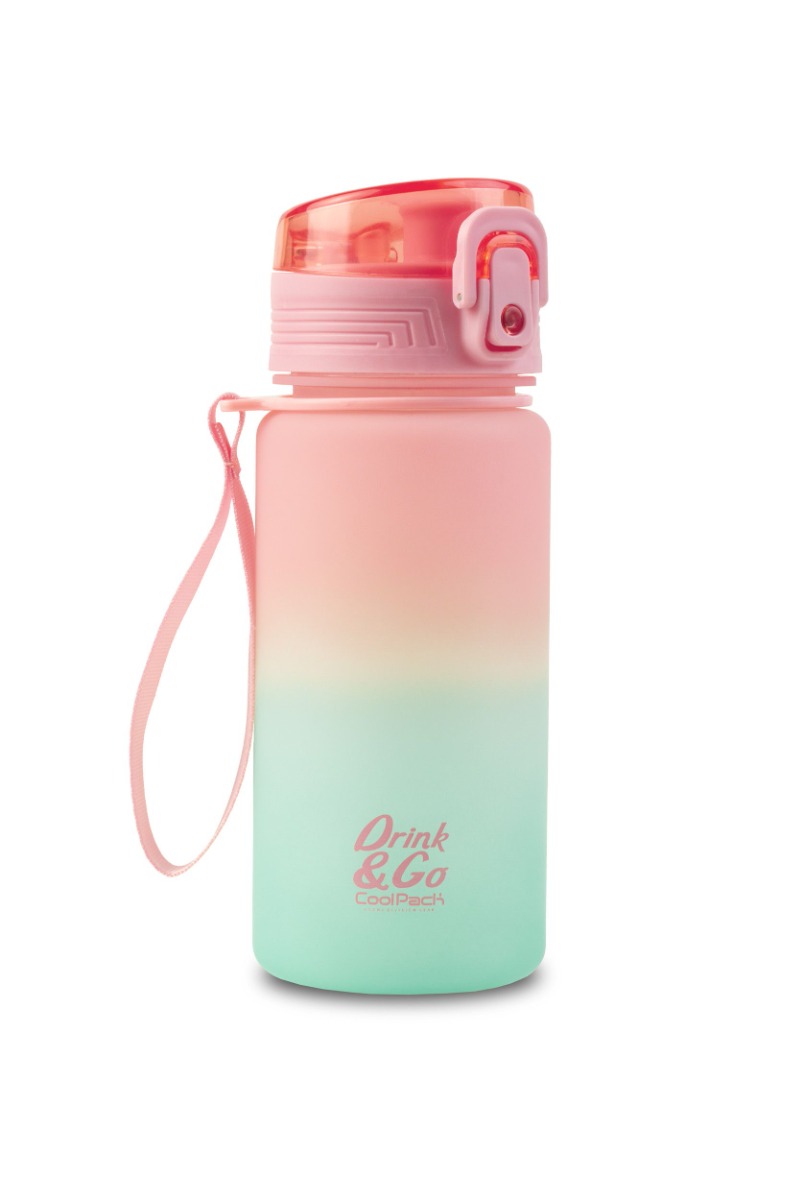 Бутилка за вода COOLPACK - Brisk 400ml - Gradient Strawberry 1