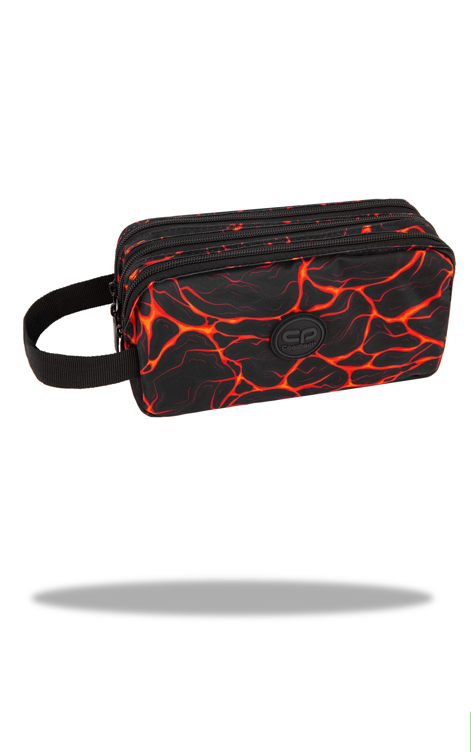 Ученически несесер с три ципа COOLPACK - PRIMUS -  MAGMA 1