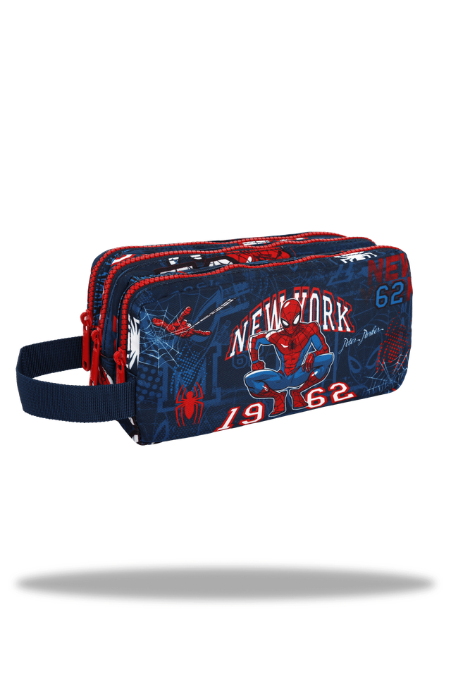 Ученически несесер с три ципа COOLPACK - PRIMUS - Spiderman 2026 1