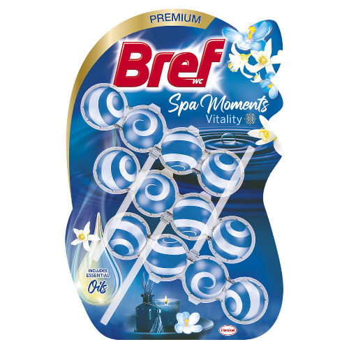 WC Блокче BREF Spa Moments Жизненост 3х50гр 1
