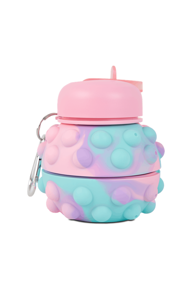 Сгъваема бутилка 550 ml Spikes Pink Coolpack Kids 1