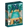 Пъзел Pieces and Peace Blue Garden 1000 части; Илюстратор Laura Lhuillier_1