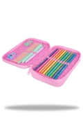 Ученически несесер с пособия COOLPACK - JUMPER 2 - Powder pink_1