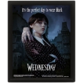 3D холограмен плакат с рамка Wednesday_0